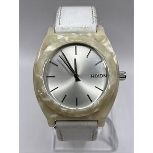 NIXON Men's Watch "More is More" The Time‎ Teller Acetate- New Battery